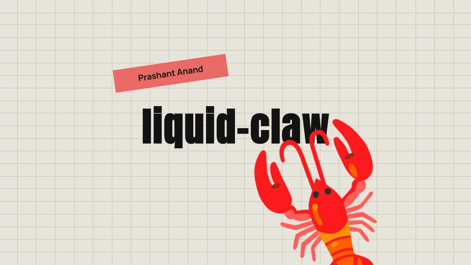 liquid-claw title slide